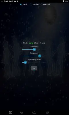 Disco Strobe Light android App screenshot 0