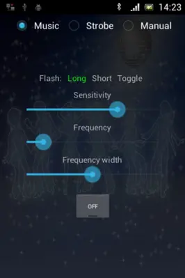 Disco Strobe Light android App screenshot 4